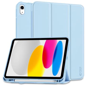 iPad 2022/2025 Tech-Protect SmartCase Pen Tri-Fold Folio Fodral - Sky Blå