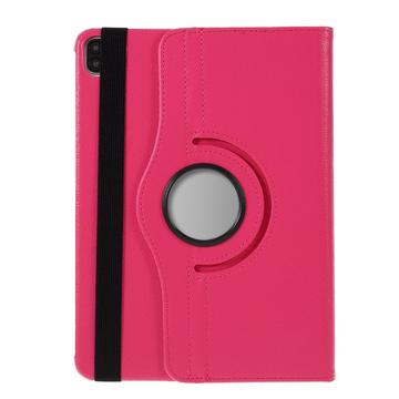 iPad Air 11 2024/2025 360 Roterande Foliofodral - Varm Rosa