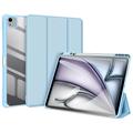iPad Air 13 2024/2025 Dux Ducis Toby Tri-Fold Smart Foliofodral - Baby Blå