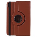 iPad Mini (2021) 360 Roterande Foliofodral - Brun