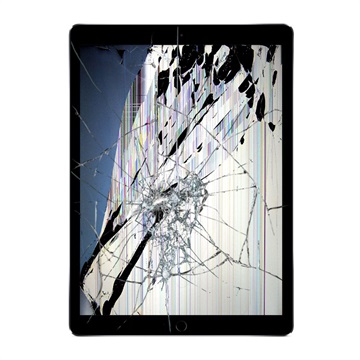 iPad Pro 12.9 LCD-Display och Glasreparation - Svart - Originalkvalitet