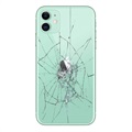 iPhone 11 Bakskal Reparation - Endast Glas - Grön
