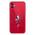 iPhone 11 Bakskal Reparation - Endast Glas - Röd