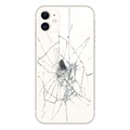 iPhone 11 Bakskal Reparation - Endast Glas - Vit