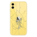 iPhone 11 Bakskal Reparation - Endast Glas - Gul