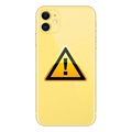 iPhone 11 Bak Skal Reparation - inkl. ram - Gul