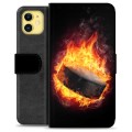 iPhone 11 Premium Plånboksfodral - Ishockey