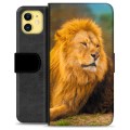 iPhone 11 Premium Plånboksfodral - Lejon