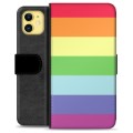 iPhone 11 Premium Plånboksfodral - Pride