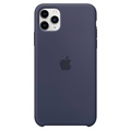 iPhone 11 Pro Max Apple Silikonskal MWYW2ZM/A (Öppen Förpackning - Utmärkt) - Midnattsblå