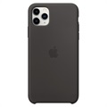 iPhone 11 Pro Max Apple Silikonskal MX002ZM/A - Svart