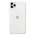iPhone 11 Pro Max Apple Silikonskal MWYX2ZM/A (Öppen Förpackning - Utmärkt) - Vit