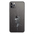 iPhone 11 Pro Max Bakskal Reparation - Endast Glas - Svart