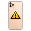 iPhone 11 Pro Max Bak Skal Reparation - inkl. ram - Guld