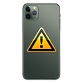 iPhone 11 Pro Max Bak Skal Reparation - inkl. ram - Grön
