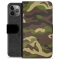 iPhone 11 Pro Max Premium Plånboksfodral - Kamouflage