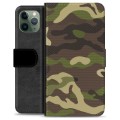 iPhone 11 Pro Premium Plånboksfodral - Kamouflage