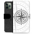 iPhone 11 Pro Premium Plånboksfodral - Kompass