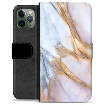 iPhone 11 Pro Premium Plånboksfodral - Elegant Marmor