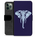 iPhone 11 Pro Premium Plånboksfodral - Elefant