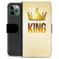 iPhone 11 Pro Premium Plånboksfodral - Kung