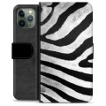 iPhone 11 Pro Premium Plånboksfodral - Zebra