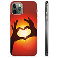iPhone 11 Pro TPU-Skal - Hjärtsiluett
