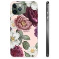 iPhone 11 Pro TPU-Skal - Romantiska Blommor