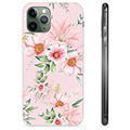 iPhone 11 Pro TPU-Skal - Vattenfärg Blommor
