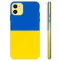 iPhone 11 TPU-Skal Ukrainska Flaggan - Gul och ljusblå