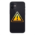 iPhone 12 Bak Skal Reparation - inkl. ram - Svart