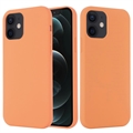 iPhone 12 Mini Liquid Silikonskal - MagSafe-kompatibelt - Orange