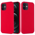 iPhone 12 Mini Liquid Silikonskal - MagSafe-kompatibelt - Röd