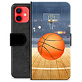 iPhone 12 mini Premium Plånboksfodral - Basket