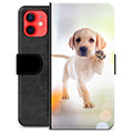 iPhone 12 mini Premium Plånboksfodral - Hund
