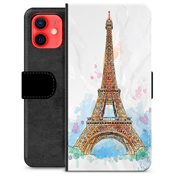 iPhone 12 mini Premium Plånboksfodral - Paris