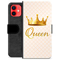 iPhone 12 mini Premium Plånboksfodral - Drottning