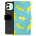 iPhone 12 Premium Plånboksfodral - Bananer