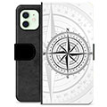 iPhone 12 Premium Plånboksfodral - Kompass