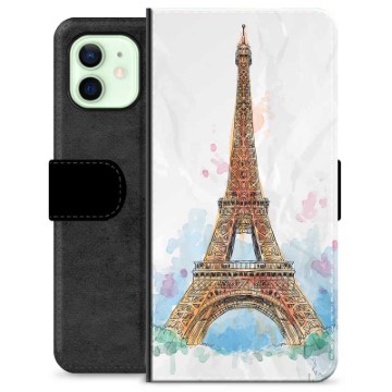 iPhone 12 Premium Plånboksfodral - Paris