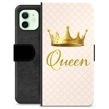 iPhone 12 Premium Plånboksfodral - Drottning
