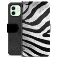 iPhone 12 Premium Plånboksfodral - Zebra