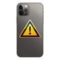 iPhone 12 Pro Bak Skal Reparation - inkl. ram - Svart