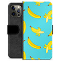 iPhone 12 Pro Max Premium Plånboksfodral - Bananer