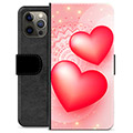 iPhone 12 Pro Max Premium Plånboksfodral - Kärlek
