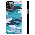 iPhone 12 Pro Max Skyddsskal - Blå Kamouflage