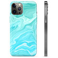 iPhone 12 Pro Max TPU-Skal - Blå Marmor