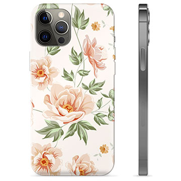 iPhone 12 Pro Max TPU-Skal - Blommig