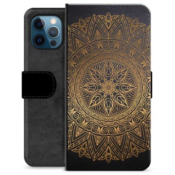 iPhone 12 Pro Premium Plånboksfodral - Mandala