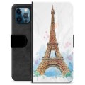 iPhone 12 Pro Premium Plånboksfodral - Paris